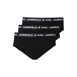 Karl Lagerfeld Slip negru / alb