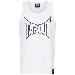 Tapout Tricou 'Tipton Singlet' negru / alb