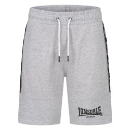 LONSDALE Pantaloni 'Scarvell' gri / gri deschis / negru