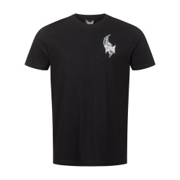 Tapout Tricou 'Mask' negru / alb