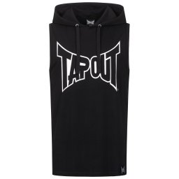 Tapout Tricou 'Alameda' negru / alb