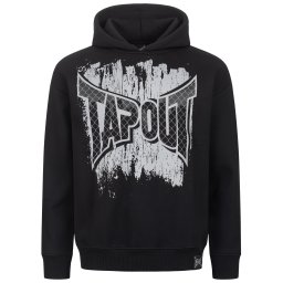 Tapout Pulover 'CF Hood' gri deschis / negru