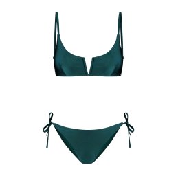 Shiwi Costum de baie două piese verde