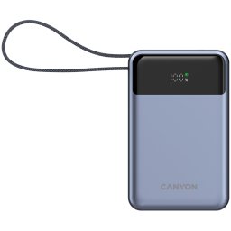 Baterie externa CNS-CPB600DG, 65 W, 20000 mAh, Gri