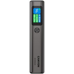 Baterie externa CNS-CPB230DG, 130 W, 20000 mAh, Negru/Gri