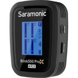 Microfon Kit microfon Blink500 ProX B8 4TX+RXWireless 2.4 GHz display OLED 4500mAh Negru