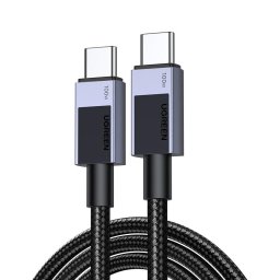 Cablu USB-C la USB-C 100W Super Fast Power Delivery 0.5m Negru