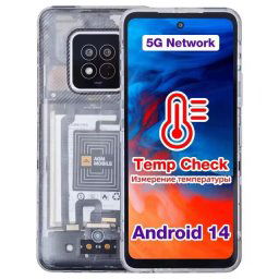 Smartphone X6 Phantom 128GB 8GB RAM Dual SIM Transparent