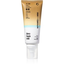 SeventyOne Dry Sun Oil SPF30 ulei uscat cu protecție solară pentru față, corp și păr SPF 30 100 ml