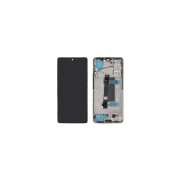 Display cu touchscreen si rama Xiaomi Redmi Note 13 Pro 5G, Olive Green, OEM, Service Pack