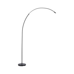 Lampadar LED tactil dimabil Brilliant BOW LED/14W/230V negru