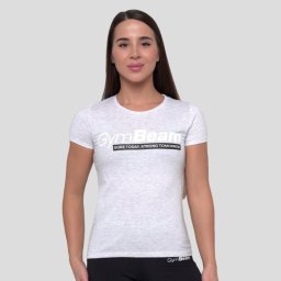 GymBeam Tricou pentru femei Strong Tomorrow Grey XXL