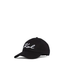Karl Lagerfeld Șapcă negru / alb