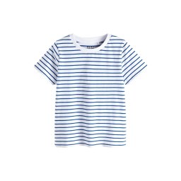 Next Tricou albastru / alb