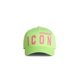 DSQUARED Șapcă BCM077405C00001 M2891 verde fluo+fucsia fluo