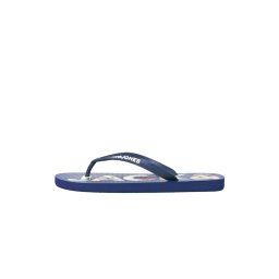 JACK & JONES Șlapi Jfwlogo Palm Print 12230642 19-3933 TCX medieval blue