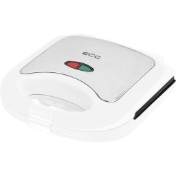 Sandwich maker ECG S 3271 sandwich maker 750 W Stainless steel, White