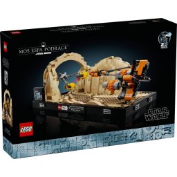LEGO® Star Wars™ 75380 - Dioramă Cursa din Mos Espa