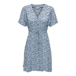 ONLY Rochie 'ONLEvida' albastru deschis / albastru închis / alb