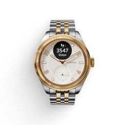 Ceas Withings ScanWatch Nova, Brilliant Edition, 39mm, Auriu