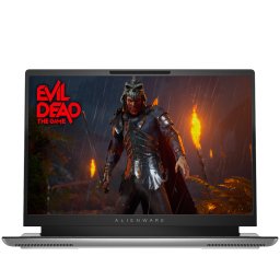 Notebook Alienware x16 R2 16 inch QHD+ Intel Core Ultra 9-185H RAM 32GB SSD 2TB nVidia GeForce RTX 4090 16GB Windows 11 Home Silver