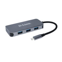 I/O HUB USB-C 6-IN-1/DUB-2335