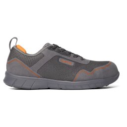 Adidasi confort, cu protectie metalica bombeu, pentru barbati, Suecos Stabil Safety gri