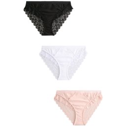 Next Slip roz / negru / alb