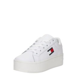 Tommy Jeans Sneaker low roșu / negru / alb