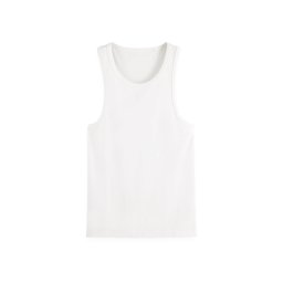 SCOTCH & SODA T-Shirt Racer Tank 179190 SC100 white