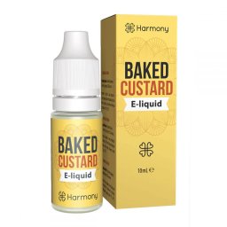 Harmony E-Liquid CBD Vanilie si Alune prajite Baked Custard 10 ml