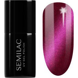 Semilac UV Hybrid Silk Effect unghii cu gel folosind UV / lampă cu LED culoare 468 Pink Cosy Essential 7 ml