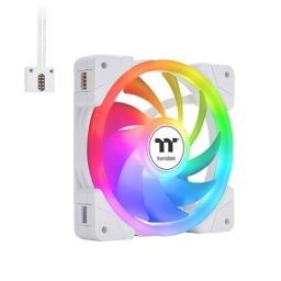 Ventilator de răcire PC SWAFAN EX14 ARGB Sync, alb, ediție Premium TT (pachet cu 3 ventilatoare)