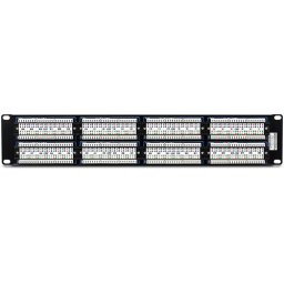 Patch Panel 48 porturi RJ45 UTP Cat5e 350MHz, TRENDnet TC-P48C5E