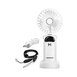 Ventilator reîncărcabil de mână Aigostar 4W/5V 1200mAh alb