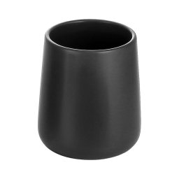Suport de periuțe de dinți Aqualine NERO ceramică/negru