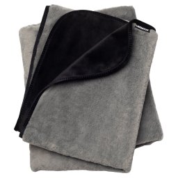 Liberator Fascinator Fur Throw Grey
