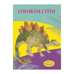 Coloram-citim: Stegozaur. Dinozauri