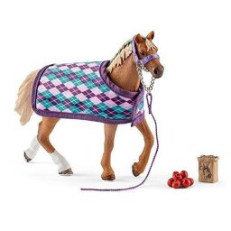 Schleich English thoroughbred with blanket - 42360