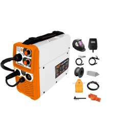 Aparat de sudura Ruris, AS130FULL + W2, MIG 50-130A, TIG 10-120A, MMA 10-120A,