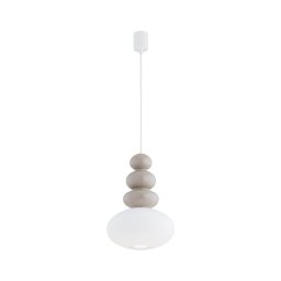 Lustră pe cablu Argon 8819 DIEGO 1xGU10/5W/230V alb/gri
