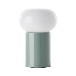 Lampă de masă Brilliant KNUT 1xE27/25W/230V verde/alb