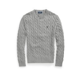 Polo Ralph Lauren Pulover 'Driver' azuriu / gri amestecat