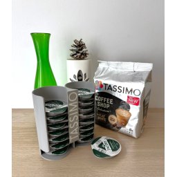 Suport Capsule Tassimo, Gri, 16 caps