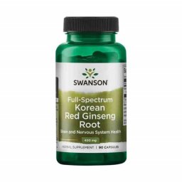 Korean Red Ginseng Root 400mg 90 caps Fill Spectrum Swanson SW1136