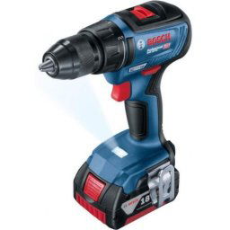 Masina de gaurit cu percutie Bosch GSB 18V-50,cu 2 acumulatori LI I 2.0 Ah