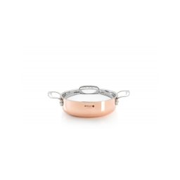 Tigai si seturi De Buyer Prima Matera Saucepot copper/steel low 24cm induction