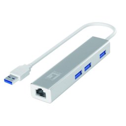 USB-0503, 1x RJ45, USB 3.0, Argintiu