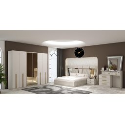 DORMITOR COMPLET REBECA (saltea si somiera incluse) 160x200cm