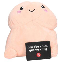 Jucărie pluşată penis adorabil - 30cm (natur)